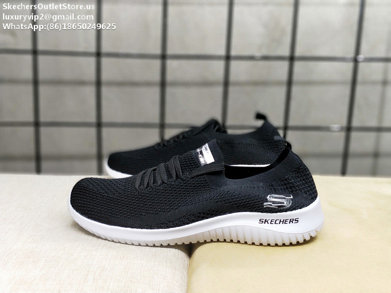 Skechers 2019SS SKECH KNIT SOCKFIT Unisex Running Shoes Black 36-44